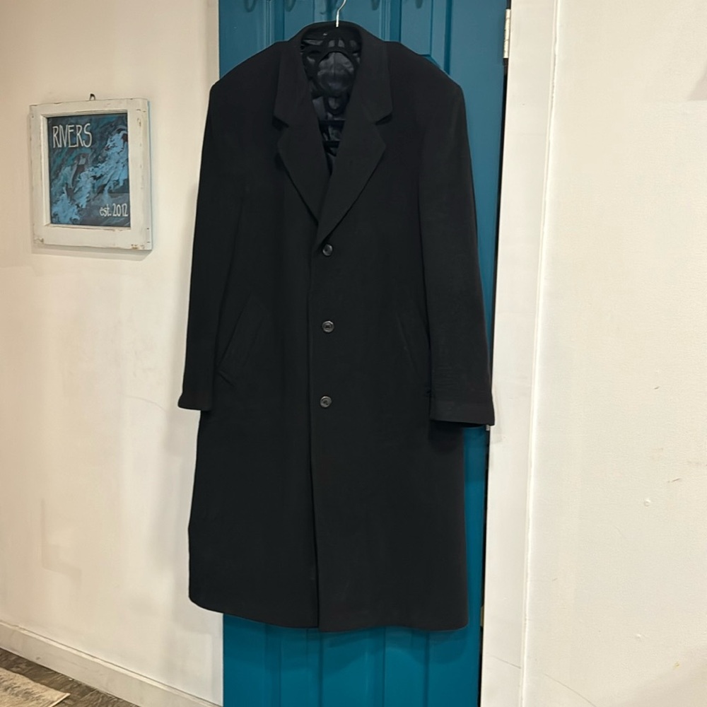 Di Silver cashmere and wool blend jacket - 44L (XLT)